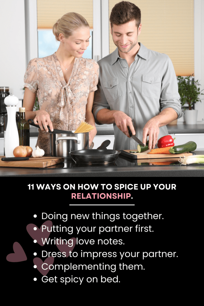 How to spice up your relationship with your partner
