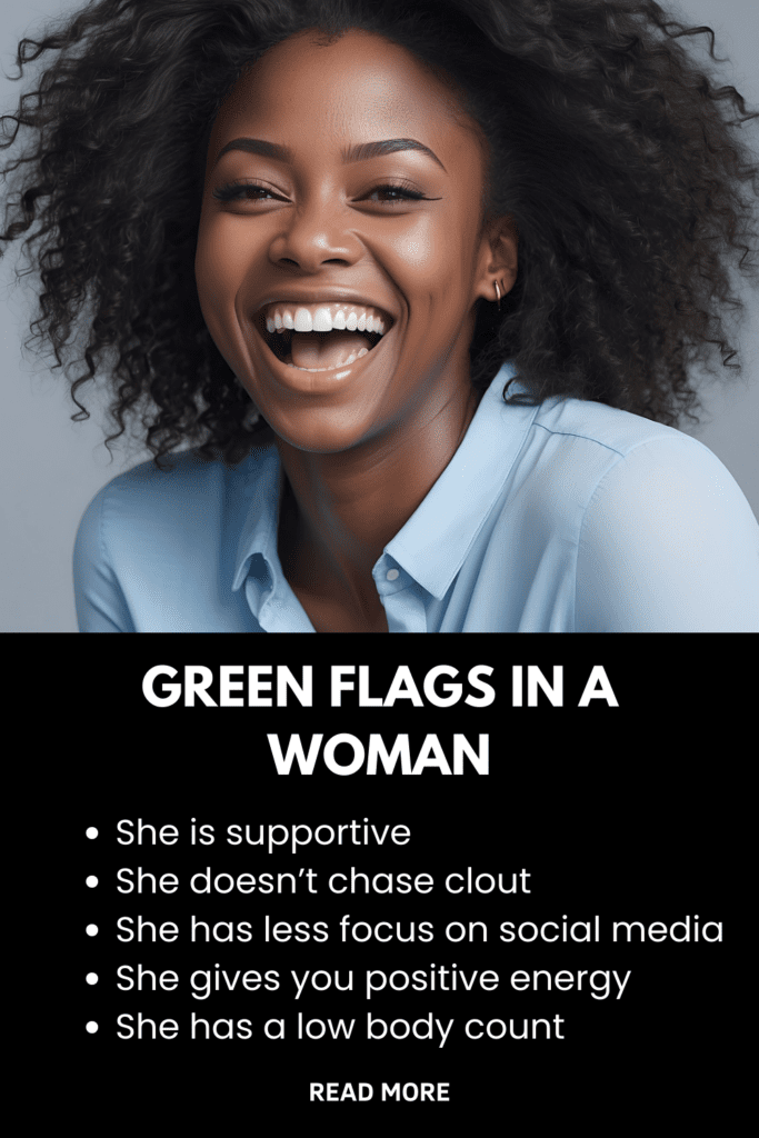green flags in a woman