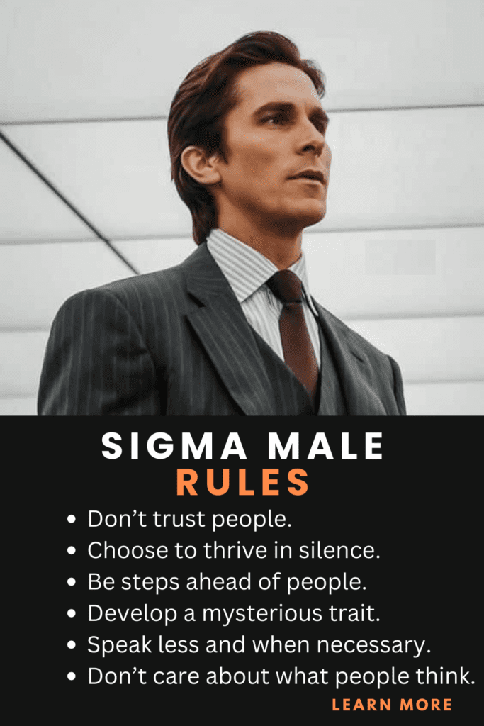 11 sigma male rules to know about