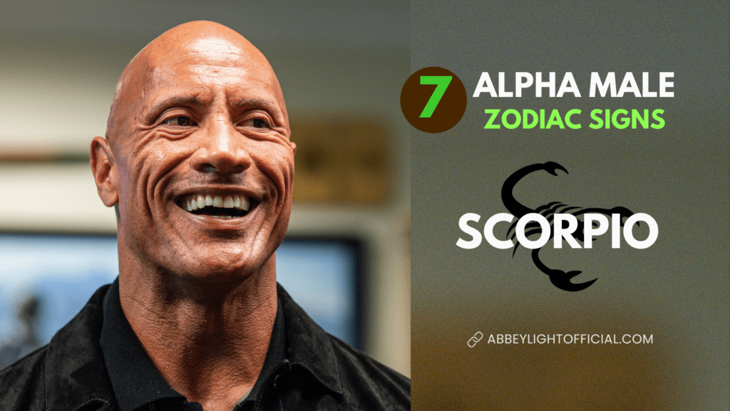 scorpio - alpha male zodiac signs