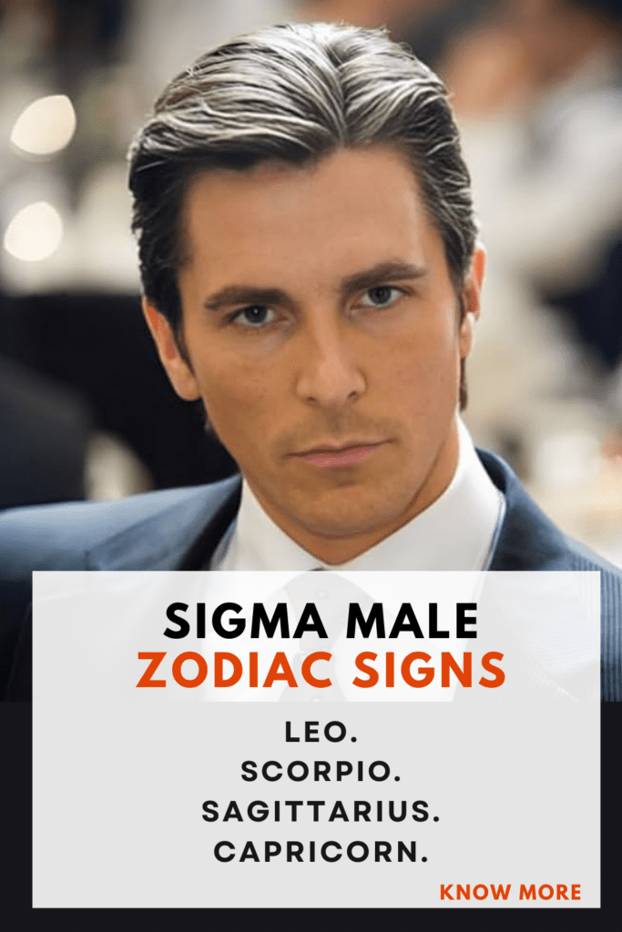 sigma male zodiac signs