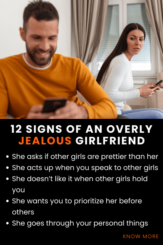 12 signs of a jealous girlfriend in a relationship